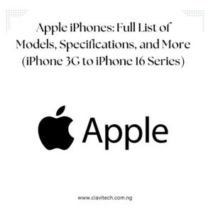 Apple iPhones: Full List of Models, Specifications, and More (iPhone 3G to iPhone 16 Series)