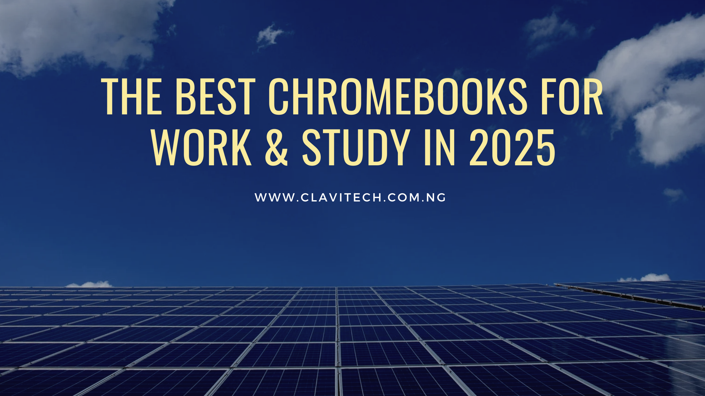 The best chromebooks for work and study